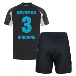 Bayer Leverkusen Piero Hincapie #3 Rezervni Dres za Dječji 2024-25 Kratak Rukavima (+ kratke hlače)